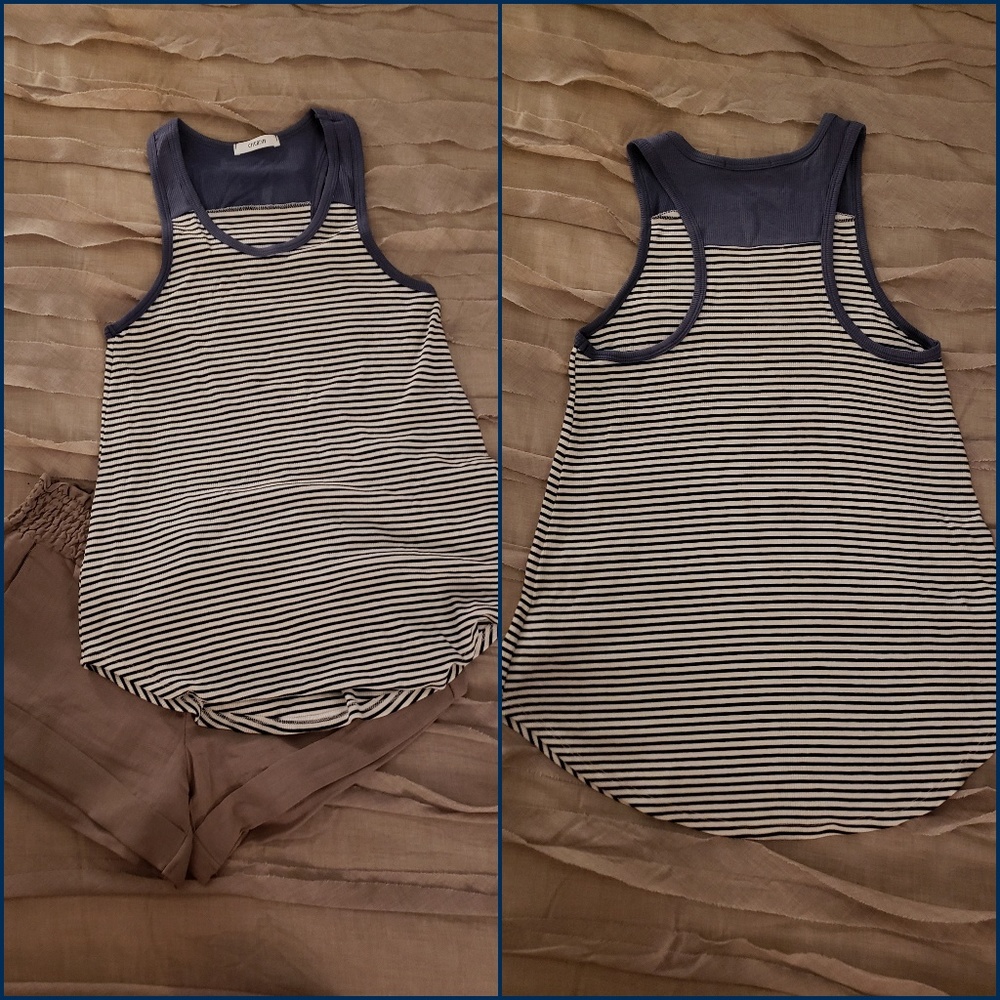 🔶️ Cherish Striped Racerback Tank